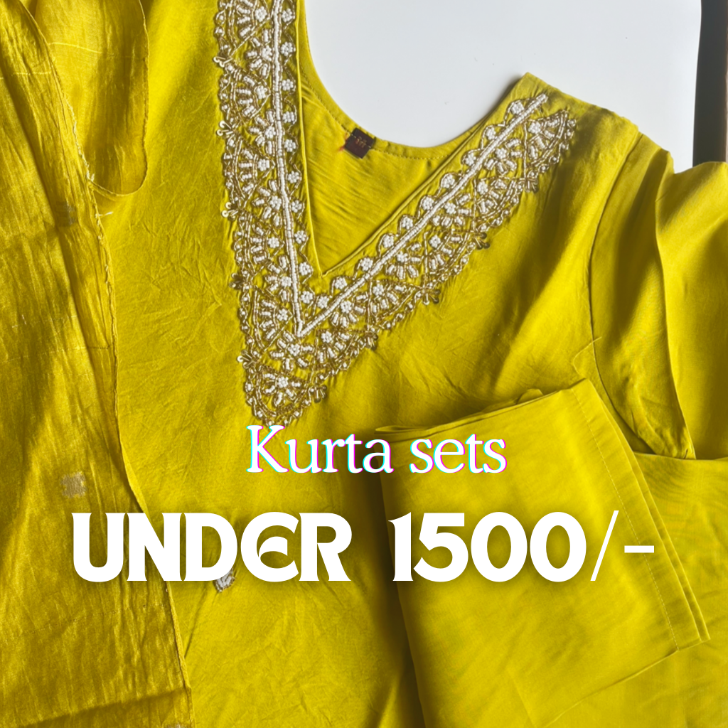 KURTA SETS UNDER 1500