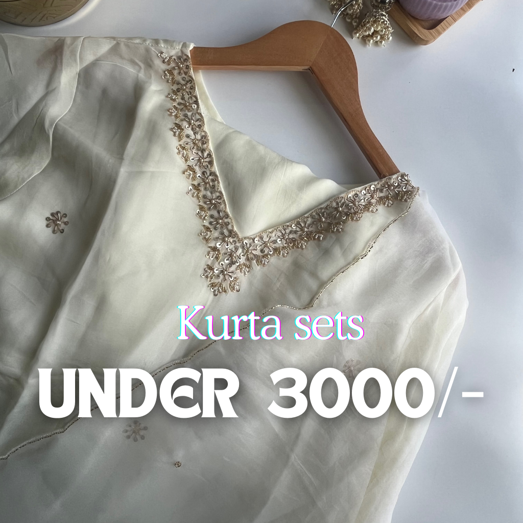 KURTA SETS UNDER 3000